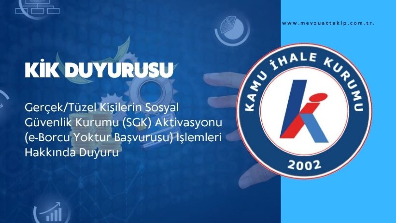 KİK Duyurusu